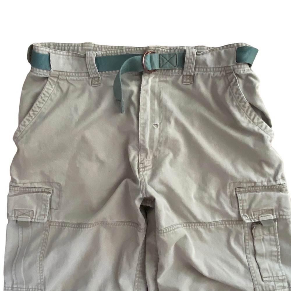 Abercrombie & Fitch Vintage Y2K Cargo Parachute Pants Large - Rare & Amazing! - Picture 3 of 15